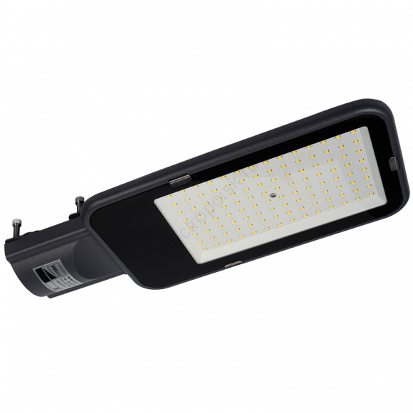 Консольный светильник светодиодный консольный дку-80вт 5000к 8800 лм ip65 серый 3 года гарантии jazzway