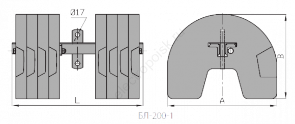 БЛ-200-1-1 коромысло (Э0003268ЕК)