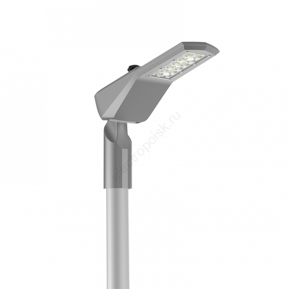 Консольный светильник светодиодный дку-30вт 4500лм 4000к levante zhaga серый