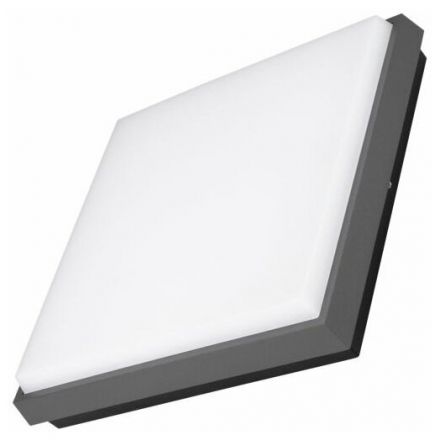 Светильник LGD-AREA-S240x240-25W Warm3000 (GR, 110 deg, 230V) (ARL, IP54 Металл, 3 года)