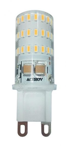 Лампа светодиодная LED 5Вт G9 300Лм теплый 220V/50Hz (1032102B)