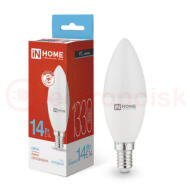 Лампа светодиодная LED-СВЕЧА-VC 14Вт 230В E14 6500K 1330Лм IN HOME Лампа светодиодная LED-СВЕЧА-VC 14Вт 230В E14 6500K 1330Лм IN HOME