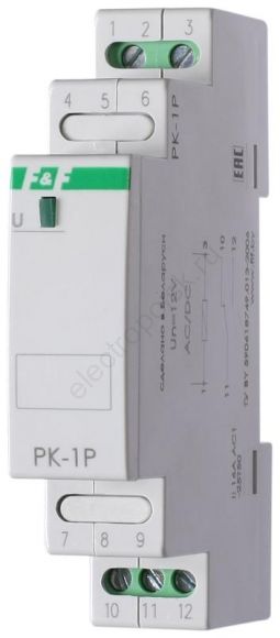 Реле электромагнитное PK-1P 12