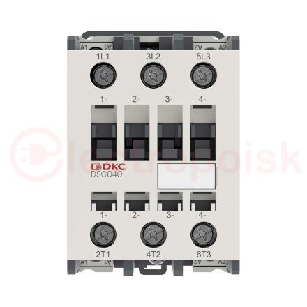 Магнитный контактор YON DSC040 40A 18,5кВт AC3 3P кат.220В AC Магнитный контактор YON DSC040 40A 18,5кВт AC3 3P кат.220В AC