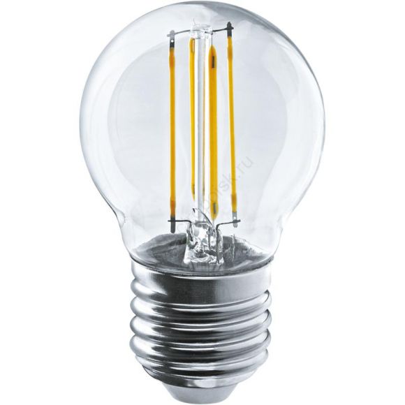 Лампа светодиодная 8вт OLL-F-G45-08-230-4K-E27 ОНЛАЙТ (25098)