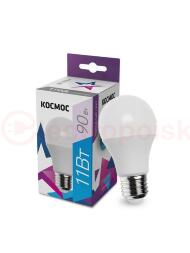 Лампа светодиодная LED 11Вт 220В Е27 D60х108 6500К дневной 880 лм A60 Космос Лампа светодиодная LED 11Вт 220В Е27 D60х108 6500К дневной 880 лм A60 Космос