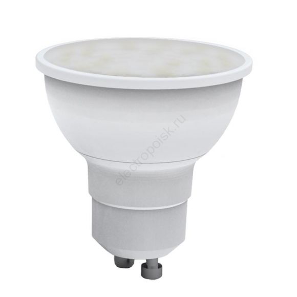 Лампа светодиодная LED-JCDR-10W/NW/GU10/NR Форма JCDR, матовая. Серия Norma. Белый свет (4000K). Картон. ТМ Volpe (UL-00003840)