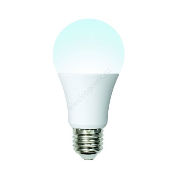 Лампа светодиодная с трехступенчатым диммером 100-50-10 LED 10вт 175-250В форма А 850Лм Е27 4000К Uniel Multibrigh