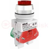 Выключатель кнопочный ВK-22 ABLFP диам. 22мм зеленый LED 24В AC/DC Выключатель кнопочный ВK-22 ABLFP диам. 22мм зеленый LED 24В AC/DC