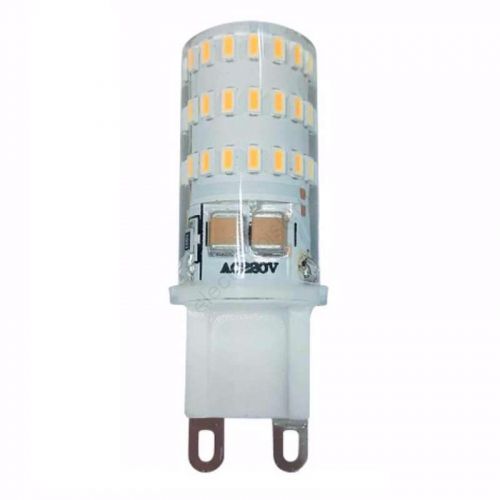 Лампы светодиодные, LED 5w G9 320Лм теплый свет, 320Lm 175-240V блистер, 2 шт. Jazzway (1036667B)
