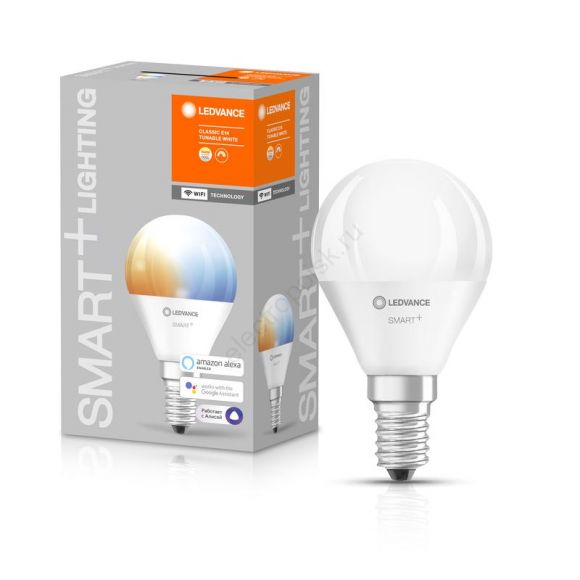 Лампа светодиодная диммируемая LEDVANCE SMART+ груша, 9Вт (замена 60 Вт), 2700&6500К (4058075485617)