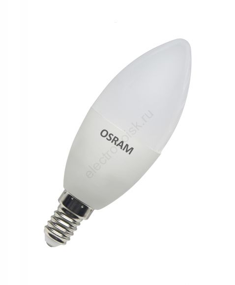 Лампа светодиодная LED Star Свеча 5Вт (замена 40Вт), 470Лм, 2700К, цоколь E14 OSRAM (4058075695986)