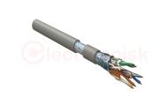 Витая пара экран FTP F/UTP категория 5e 4 пары 24 AWG одножильный LSZH (305м) серый Витая пара экран FTP F/UTP категория 5e 4 пары 24 AWG одножильный LSZH (305м) серый