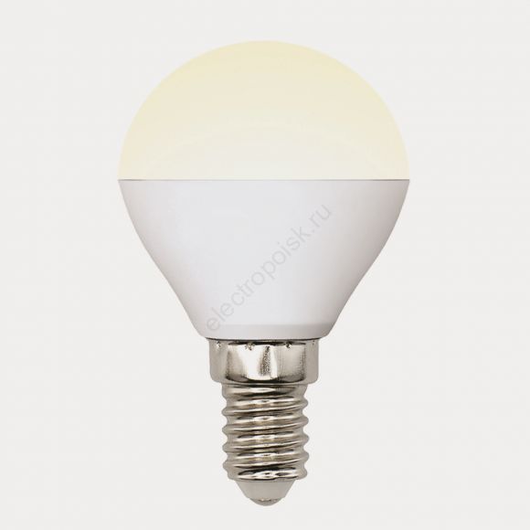 Лампа светодиодная с трехступенчатым диммером 100-50-10 LED 6вт 175-250В шар 510Лм Е14 3000К Uniel Multibrigh (UL-00002375)