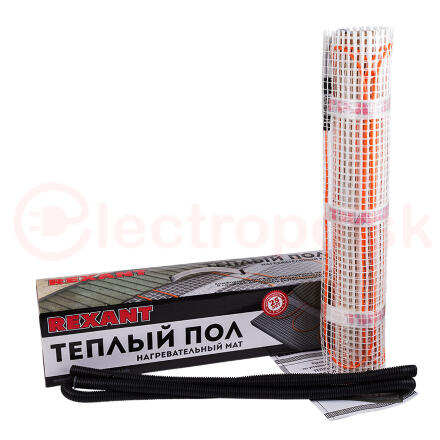 Теплый пол, нагревательный мат Extra, двухжильный, площадь10 кв м, 0.5х20 м, 1600 Вт Теплый пол, нагревательный мат Extra, двухжильный, площадь10 кв м, 0.5х20 м, 1600 Вт