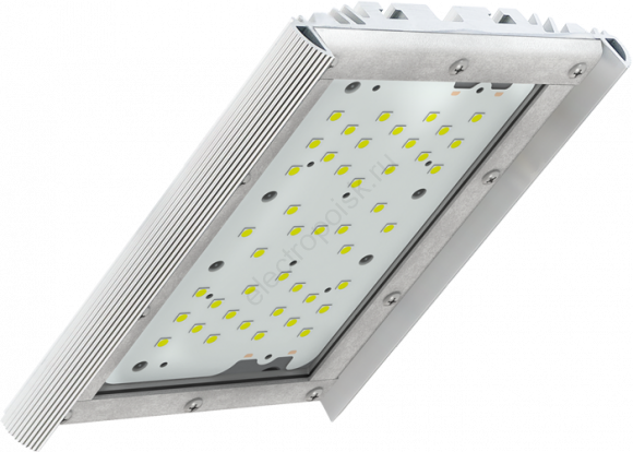 Консольный светодиодный светильник diora unit glass pro 56/8500 д прозрачный 5k лира