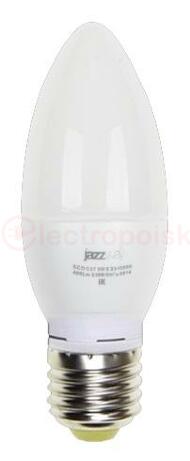 Лампа светодиодная LED 5вт E27 400Лм белый матовая свеча 230V/50Hz ECO Лампа светодиодная LED 5вт E27 400Лм белый матовая свеча 230V/50Hz ECO