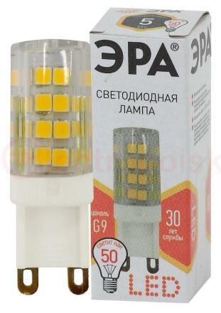 Лампы СВЕТОДИОДНЫЕ СТАНДАРТ LED JCD-5W-CER-827-G9 ЭРА (диод, капсула, 5Вт, тепл, G9) Лампы СВЕТОДИОДНЫЕ СТАНДАРТ LED JCD-5W-CER-827-G9 ЭРА (диод, капсула, 5Вт, тепл, G9)