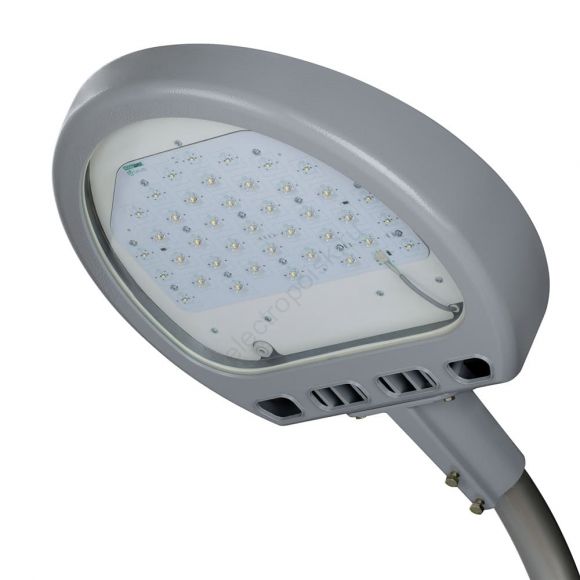 Консольный светильник светодиодный дку-100 омега led-100-pcl/у50 (13000/740/ral7040/d/0/gen1)