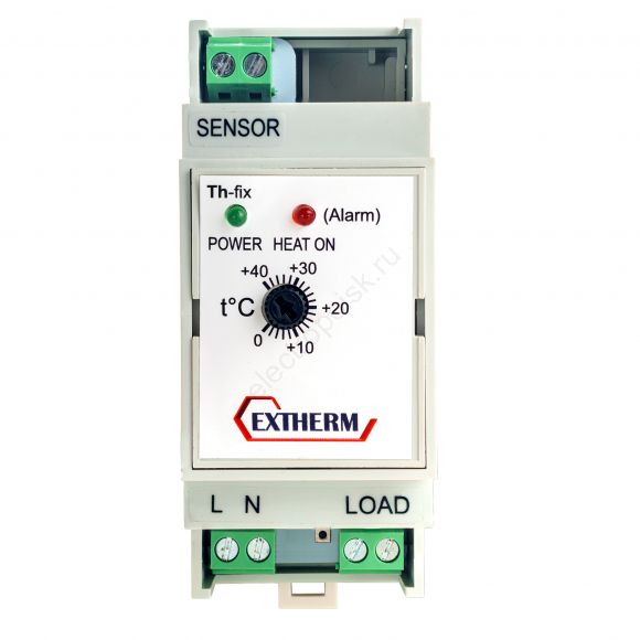 Термостат Th-fix с датчиком для управления системой электрообогрева на трубопроводах/резервуарах с фиксированным гистерезисом