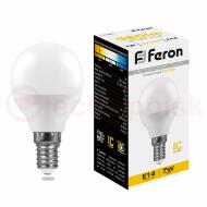 Лампа светодиодная LED 7вт Е14 теплый шар Лампа светодиодная LED 7вт Е14 теплый шар