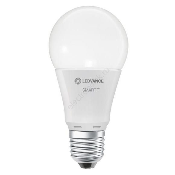 Лампа светодиодная диммируемая LEDVANCE SMART+ груша, 9Вт (замена 60 Вт), RGBW