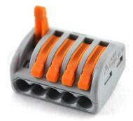 Клемма WAGO 5x0.08-2.5мм (5шт) Клемма WAGO 5x0.08-2.5мм (5шт)
