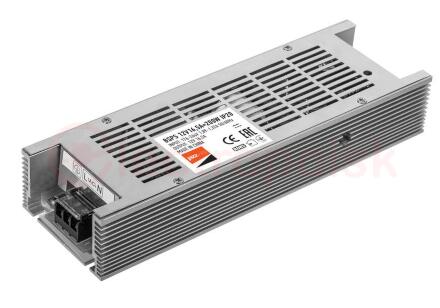Драйвер светодиодный LED 12V16,5A=200W IP20 1г.гар. Jazzway
