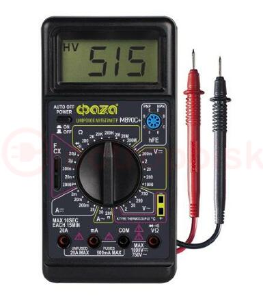 Мультиметр ФАZА цифровой M890C+