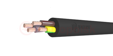 Кабель силовой КГ-ХЛ 3х6+1х4(РЕ) 220/380-3ТРТС