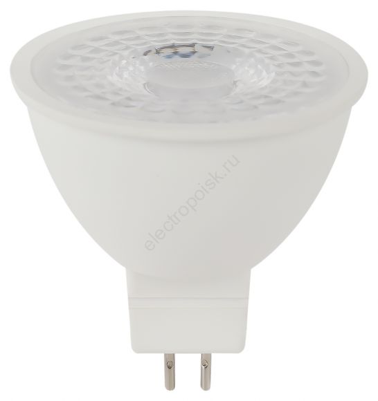Лампочка светодиодная STD LED Lense MR16-8W-840-GU5.3 GU5.3 8Вт линзованная софит нейтральный белый свет (Б0054939)