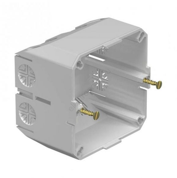 Монтажная коробка для кабельного канала WDK 2390 (ПВХ,светло-серый) (6023207)