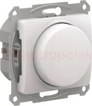 GLOSSA СВЕТОРЕГУЛЯТОР (диммер) повор-нажим, LED, RC, 400Вт, мех.,  ПЕРЛАМУТР GLOSSA СВЕТОРЕГУЛЯТОР (диммер) повор-нажим, LED, RC, 400Вт, мех.,  ПЕРЛАМУТР