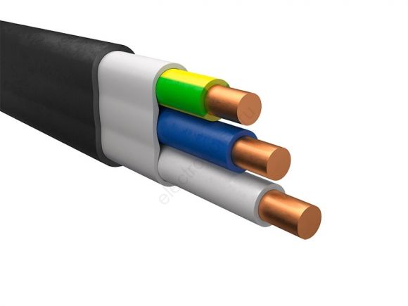 Кабель силовой ППГ-Пнг(А)-HF 3х1.5(N. PE) - 0.66 ТРТС (бухта 100м)