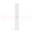 Колонна алюминиевая 710 мм белая