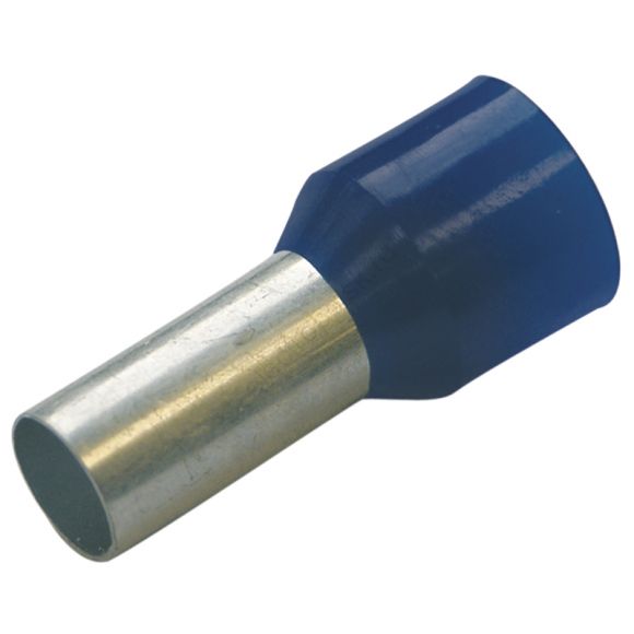 Гильза конечная изолированная (НШВИ) 50/ 20 мм цвет синий (упак. 50 шт.) (270842)