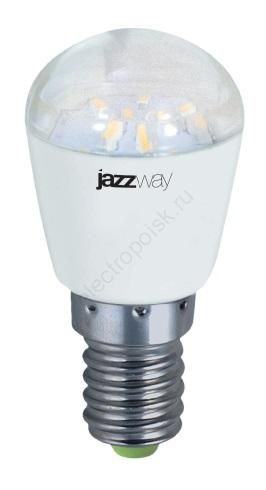 Лампа светодиодная LED 2Вт Т26 Е14 холодный матовая (для холодильника)