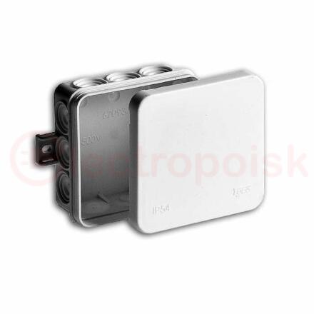 TYCO Коробка распределительная 85х85х35 IP54 12 белая