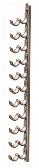 Кронштейн рожковый прямолинейный Р2В14 с 14 рожками, без покрытия, S3,0,  L2170 (П0000003432)