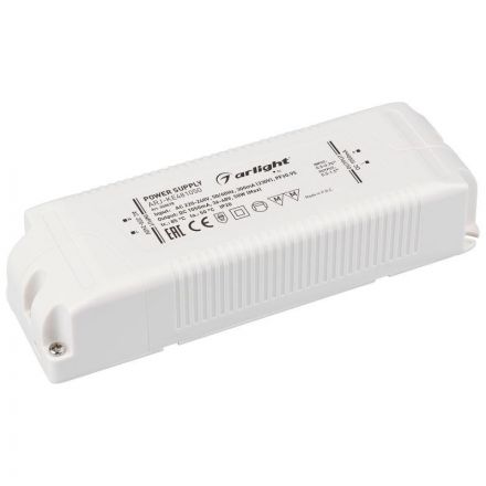 Блок питания ARJ-KE481050 (50W, 1050mA, PFC) (ARL, IP20 Пластик, 5 лет)