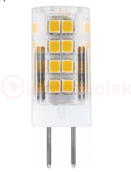 Лампа светодиодная LED 5вт 230в G4 теплый капсульная Лампа светодиодная LED 5вт 230в G4 теплый капсульная