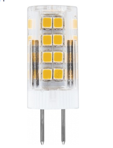 Лампа светодиодная LED 5вт 230в G4 теплый капсульная (25860)