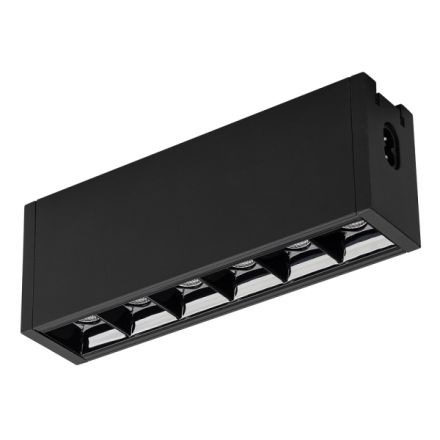 Светильник CLIP-38-LASER-S171-6W Warm3000 (BK, 36 deg, 24V) (, IP40 Металл, 3 года)