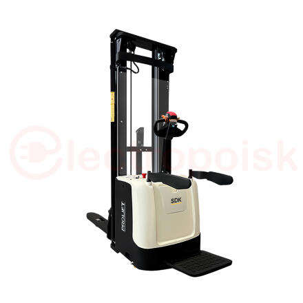 Самоходный электроштабелер PROLIFT M2 SDK 1536 li-ion со свободным подъемом Самоходный электроштабелер PROLIFT M2 SDK 1536 li-ion со свободным подъемом