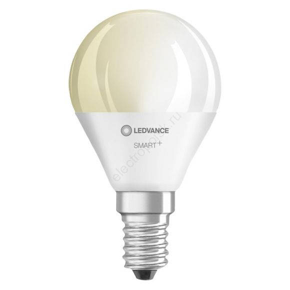 Лампа светодиодная диммируемая LEDVANCE SMART+ шарик, 5Вт (замена 40 Вт), 2700&6500К (4058075485952)
