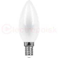 Лампа светодиодная LED 9вт Е14 теплый матовая свеча FILAMENT Лампа светодиодная LED 9вт Е14 теплый матовая свеча FILAMENT