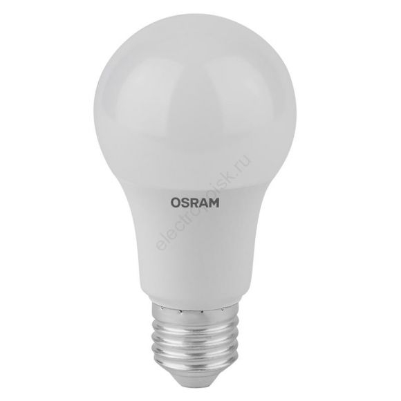 Лампа светодиодная LED Antibacterial Грушевидная 8,5Вт (замена 75 Вт), 806Лм, 2700 К, цоколь E27 OSRAM
