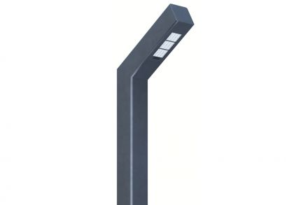 Светильник LED БУК (СТУ) 25Вт 3800Лм 3,0К КСС Ш наклон консоли 60 град. IP65 высота 4м