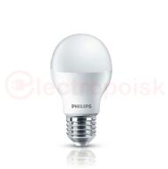 Лампа светодиодная LED A60 7 Вт 720 Лм 4000 К E27 К 220-240 В IP20 Ra 80-89 (класс 1В) ESS PHILIPS Лампа светодиодная LED A60 7 Вт 720 Лм 4000 К E27 К 220-240 В IP20 Ra 80-89 (класс 1В) ESS PHILIPS