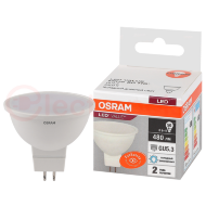 Лампа светодиодная LED 7 Вт GU5.3 6500К 560Лм спот 220 В (замена 60Вт) OSRAM Лампа светодиодная LED 7 Вт GU5.3 6500К 560Лм спот 220 В (замена 60Вт) OSRAM